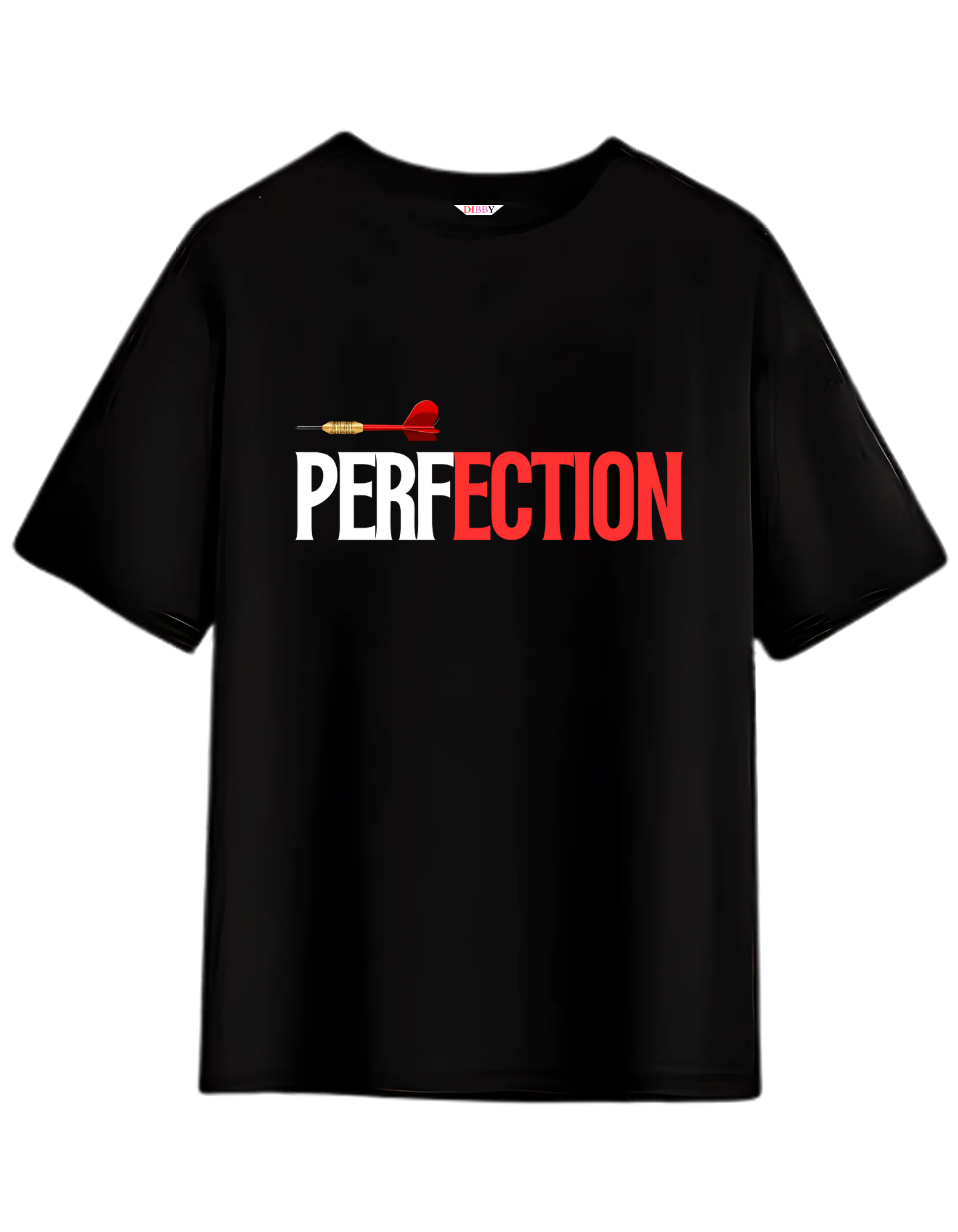 PERFECTION Themed Mens Tshirt |DIBBY