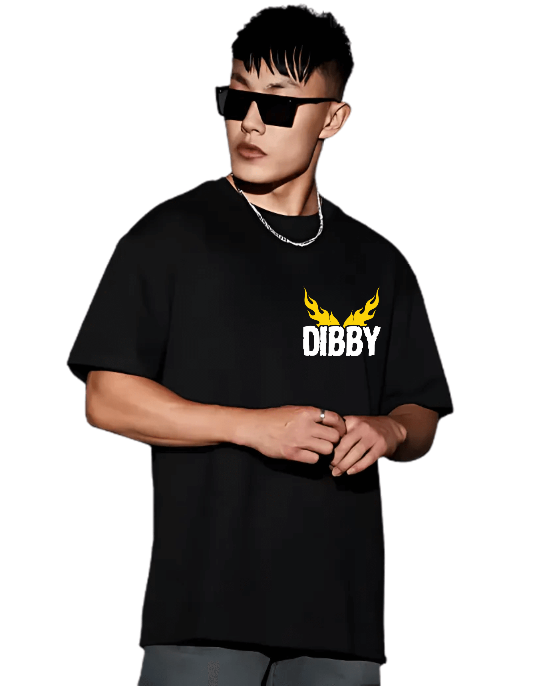 ANIME BOY Themed Men's Oversized Tshirt |DIBBY