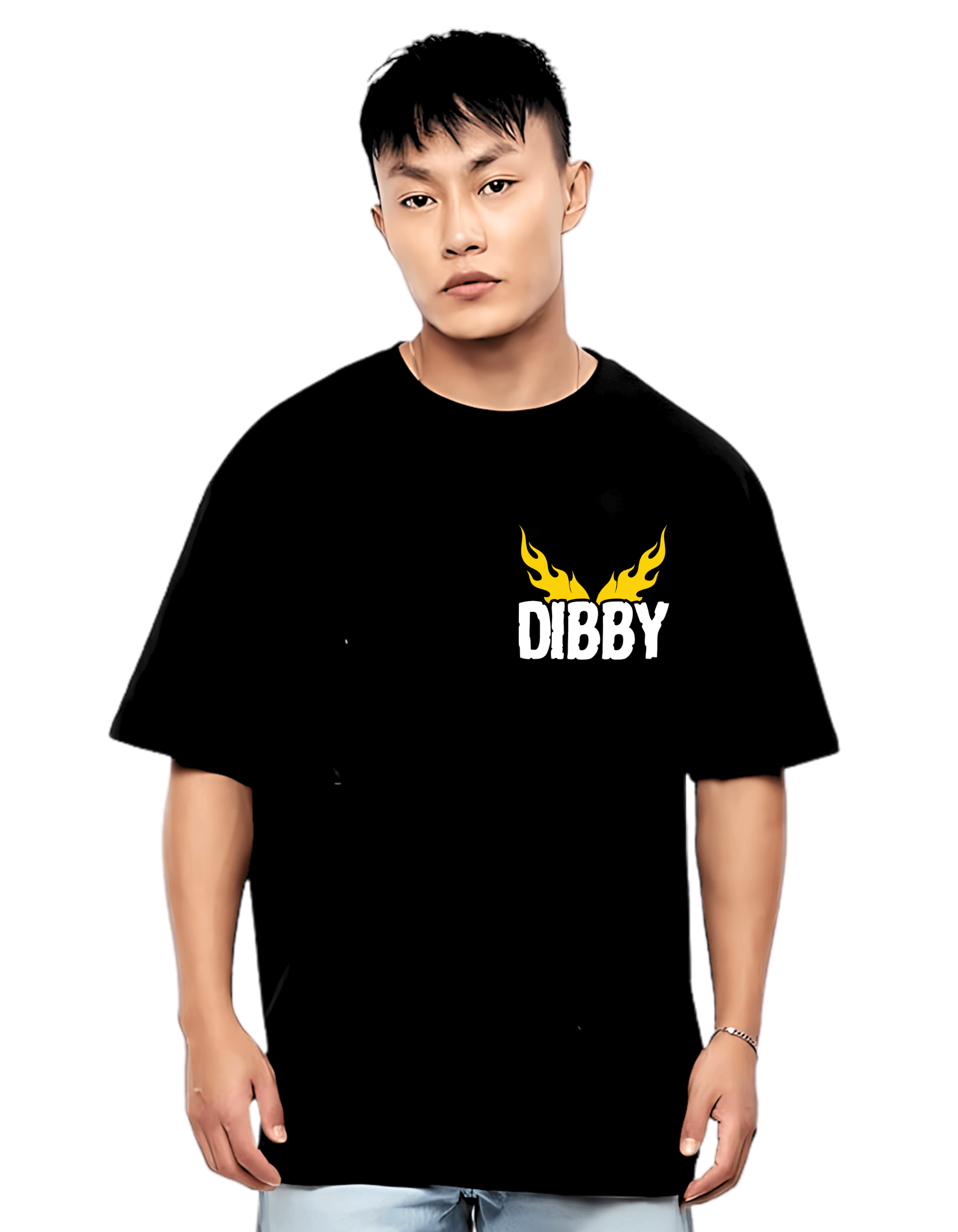 ANIME BOY Themed Men's Oversized Tshirt |DIBBY