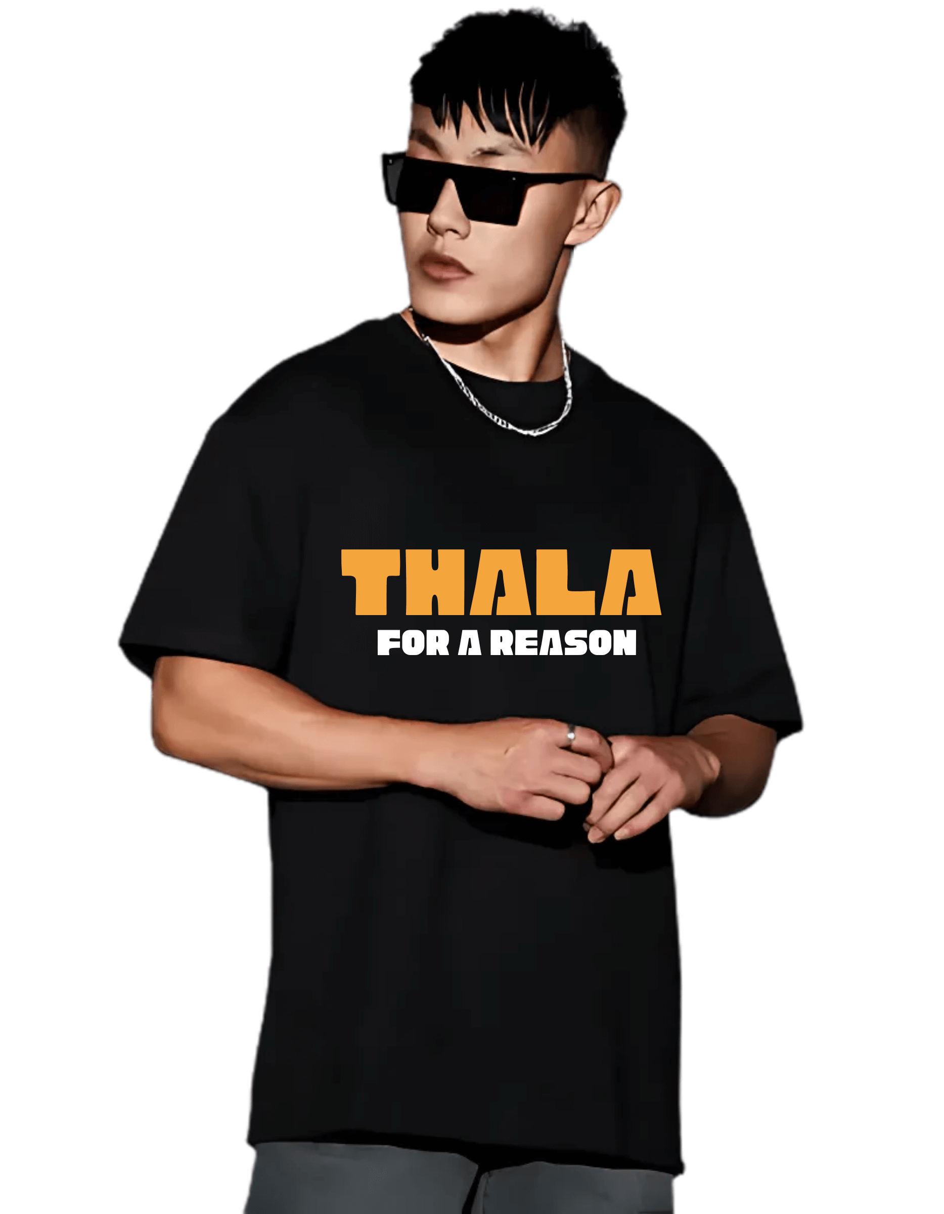 CSK Themed Men's Oversized Tshirt |DIBBY