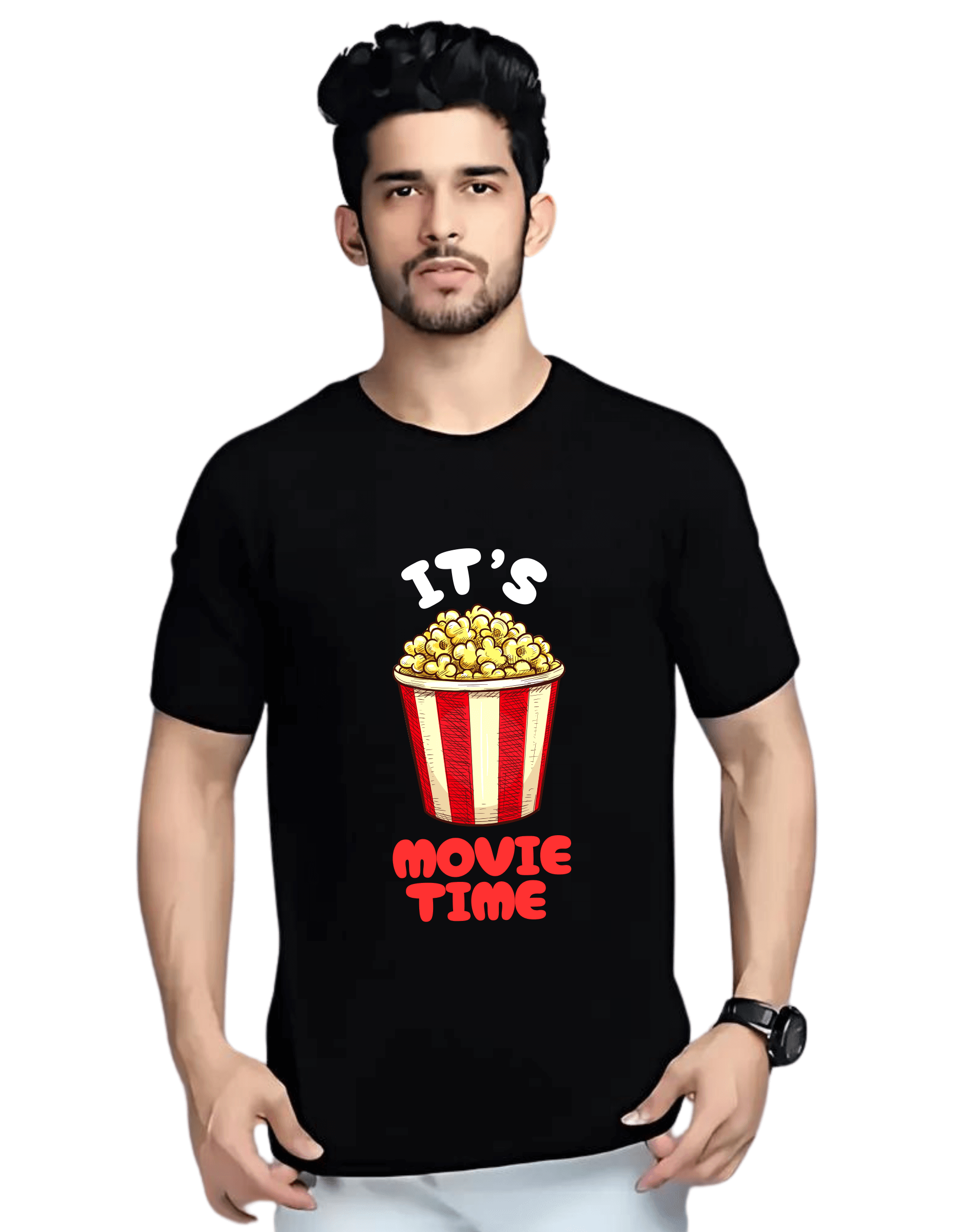 IT'S MOVIE TIME Themed Men Tshirt |DIBBY