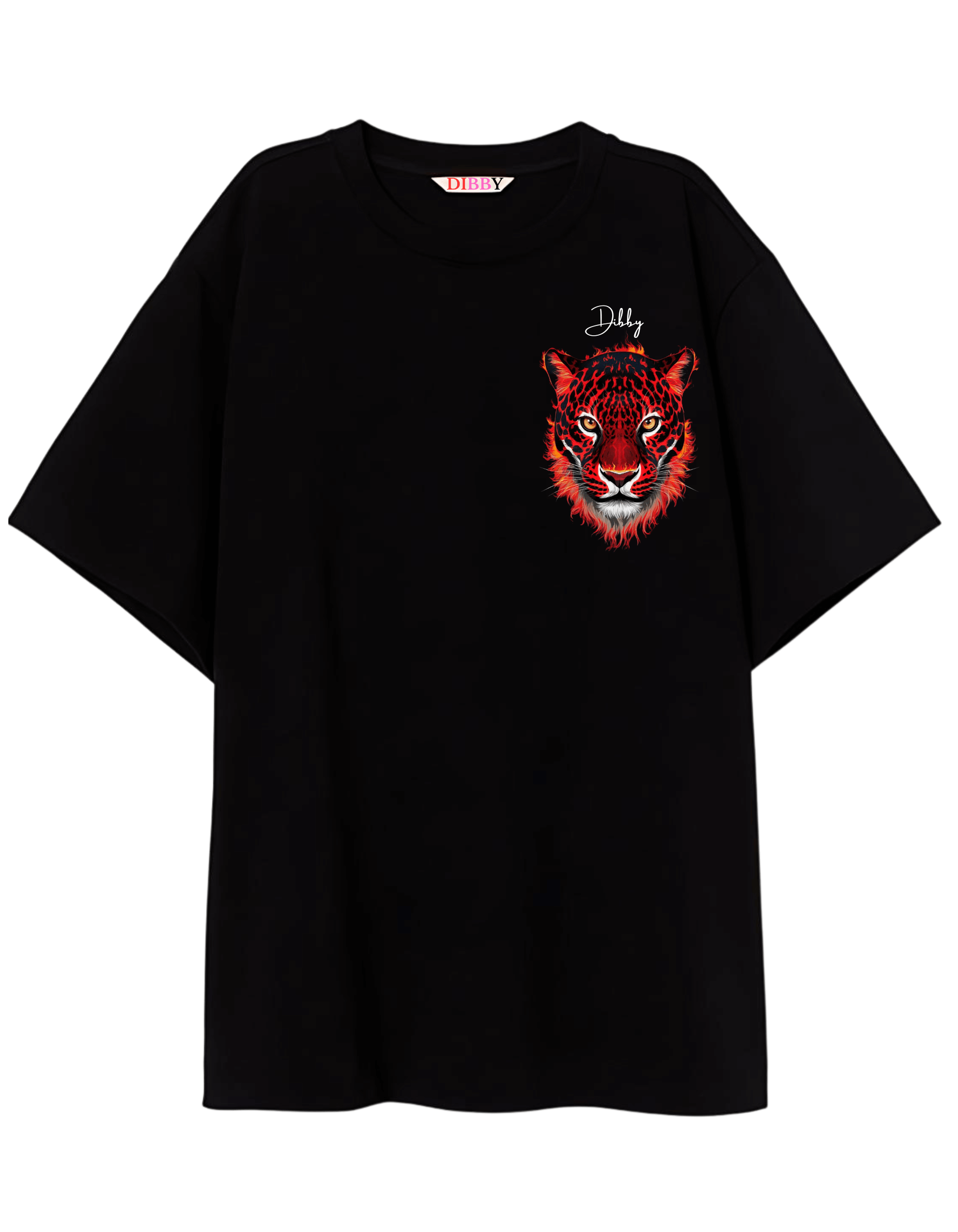 RUTHLESS WARRIOR Themed Mens Oversized Tshirt |DIBBY
