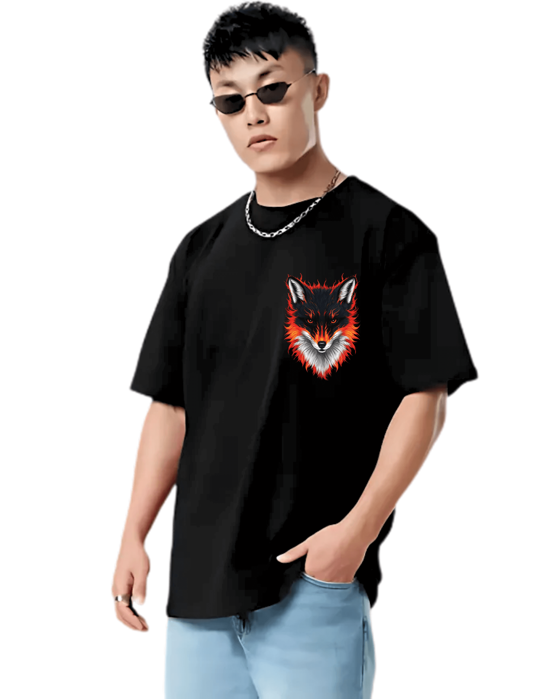 DOMINON Themed Men's Oversized Tshirt |DIBBY