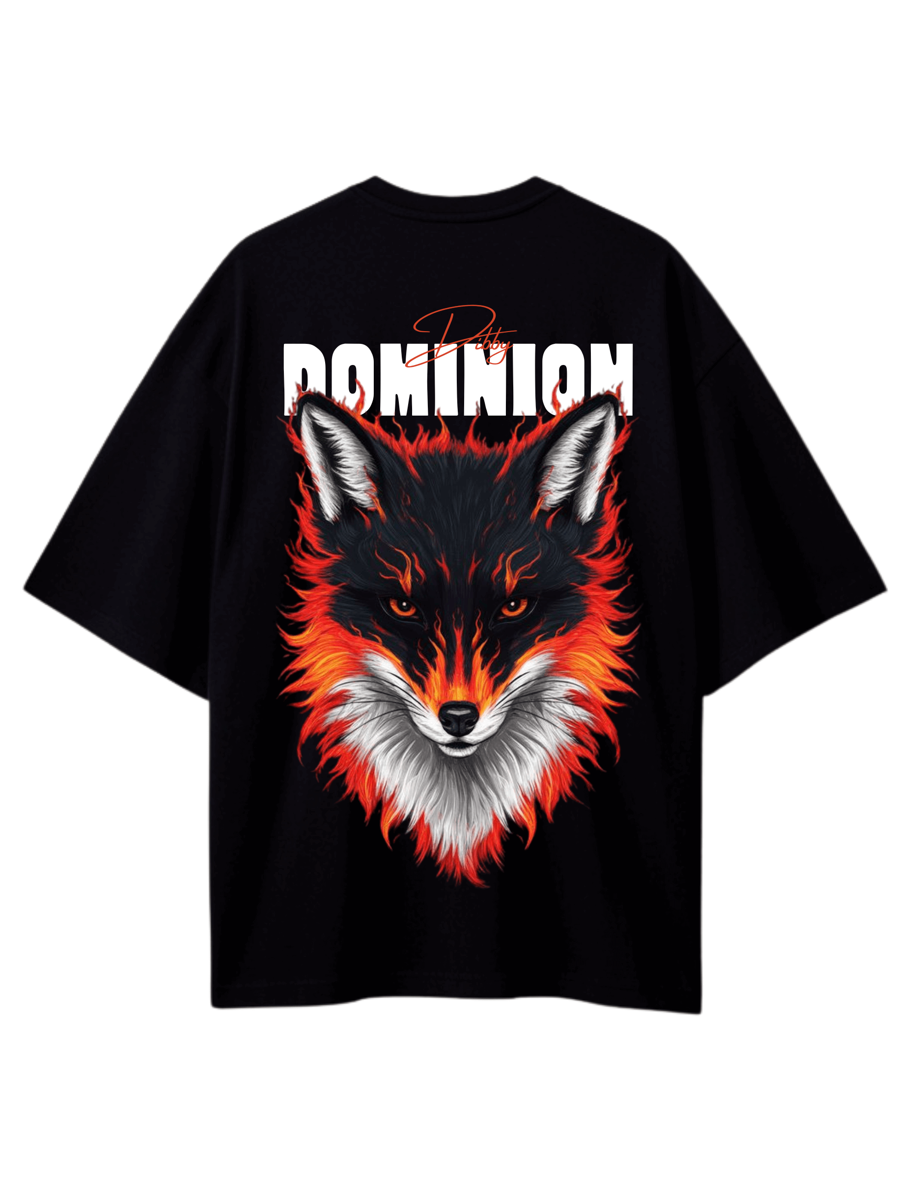 DOMINON Themed Men's Oversized Tshirt |DIBBY