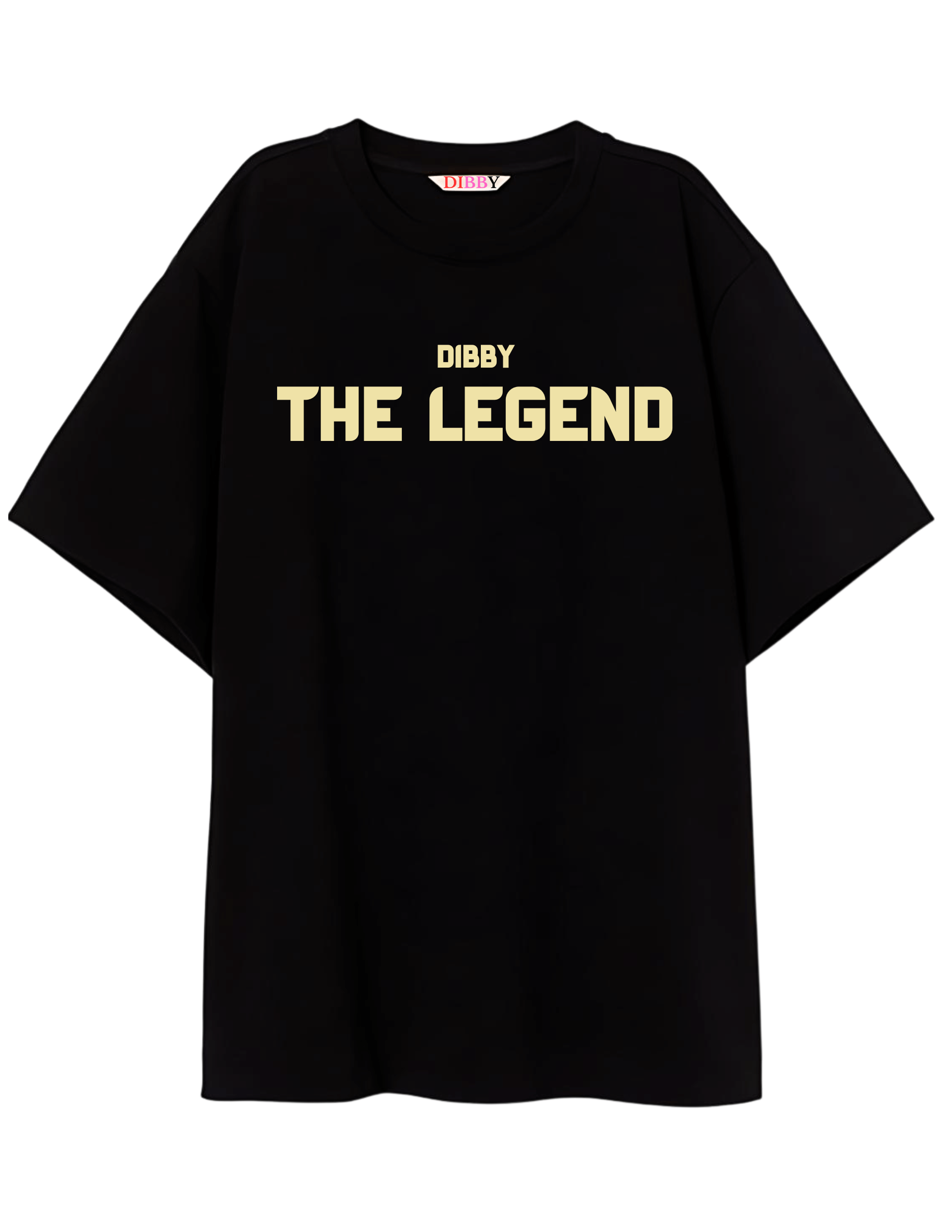 LEGEND DRAGON Themed Mens Oversized Tshirt |DIBBY