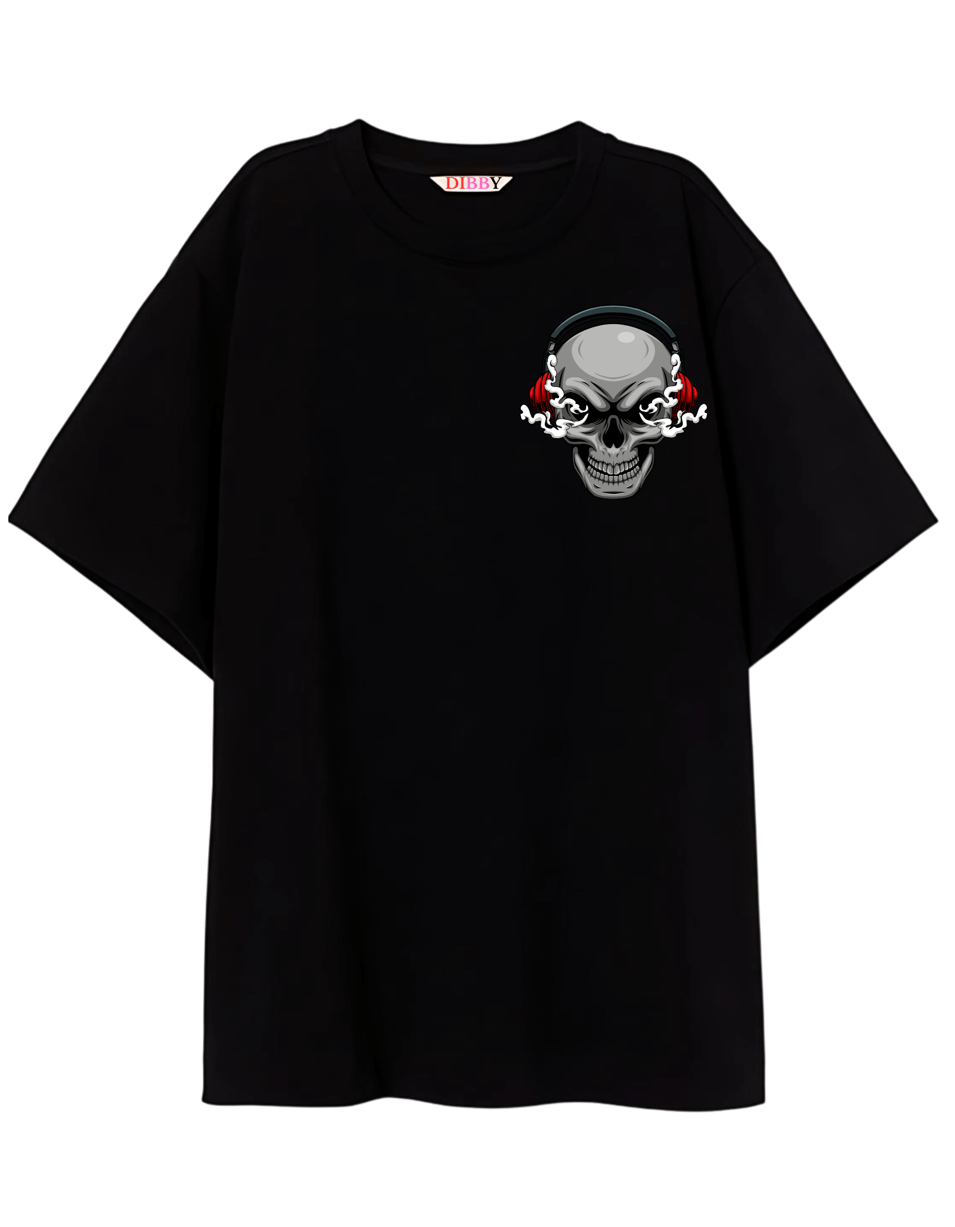 MOTION SKULL Themed Mens Tshirt | DIBBY