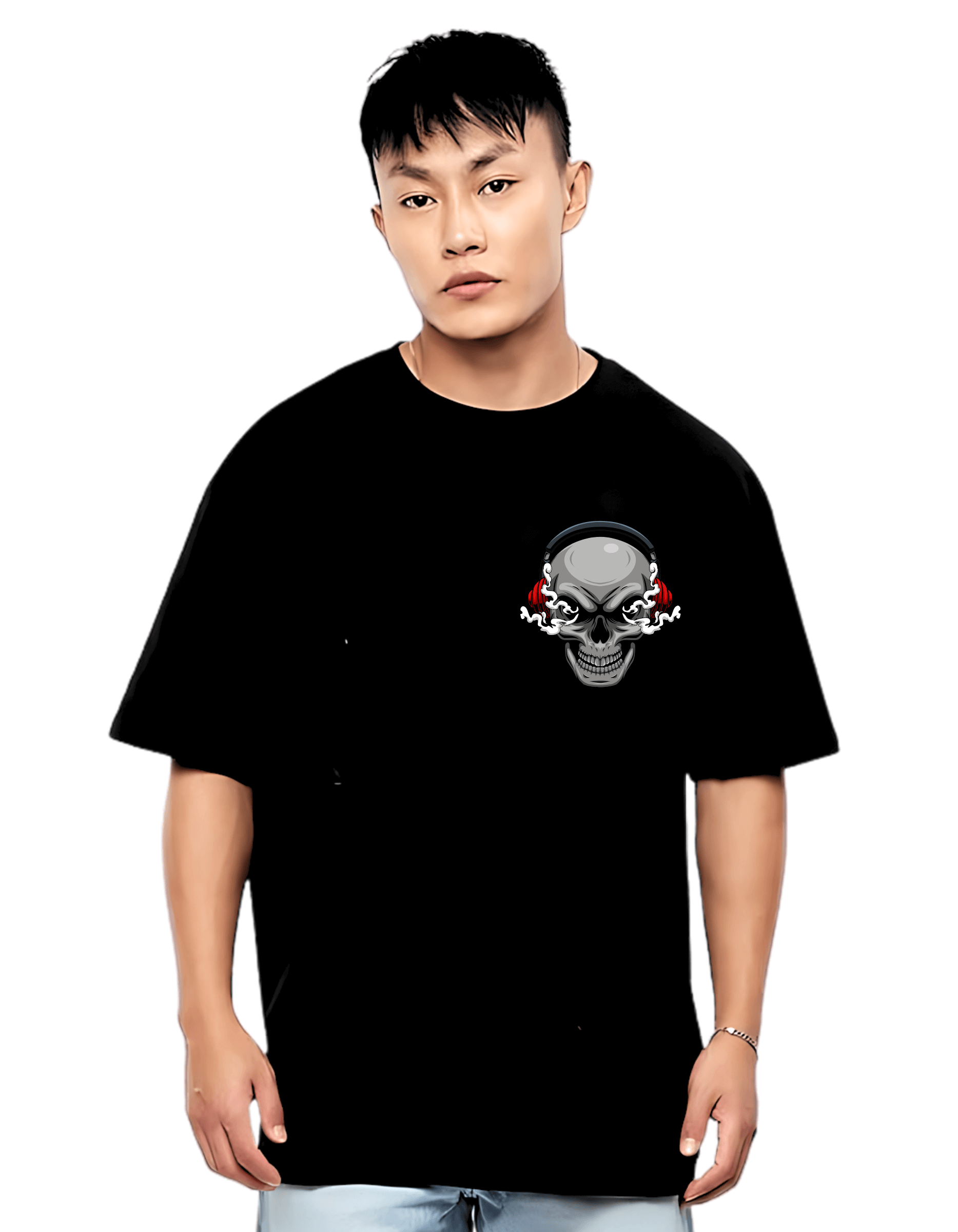MOTION SKULL Themed Mens Tshirt | DIBBY