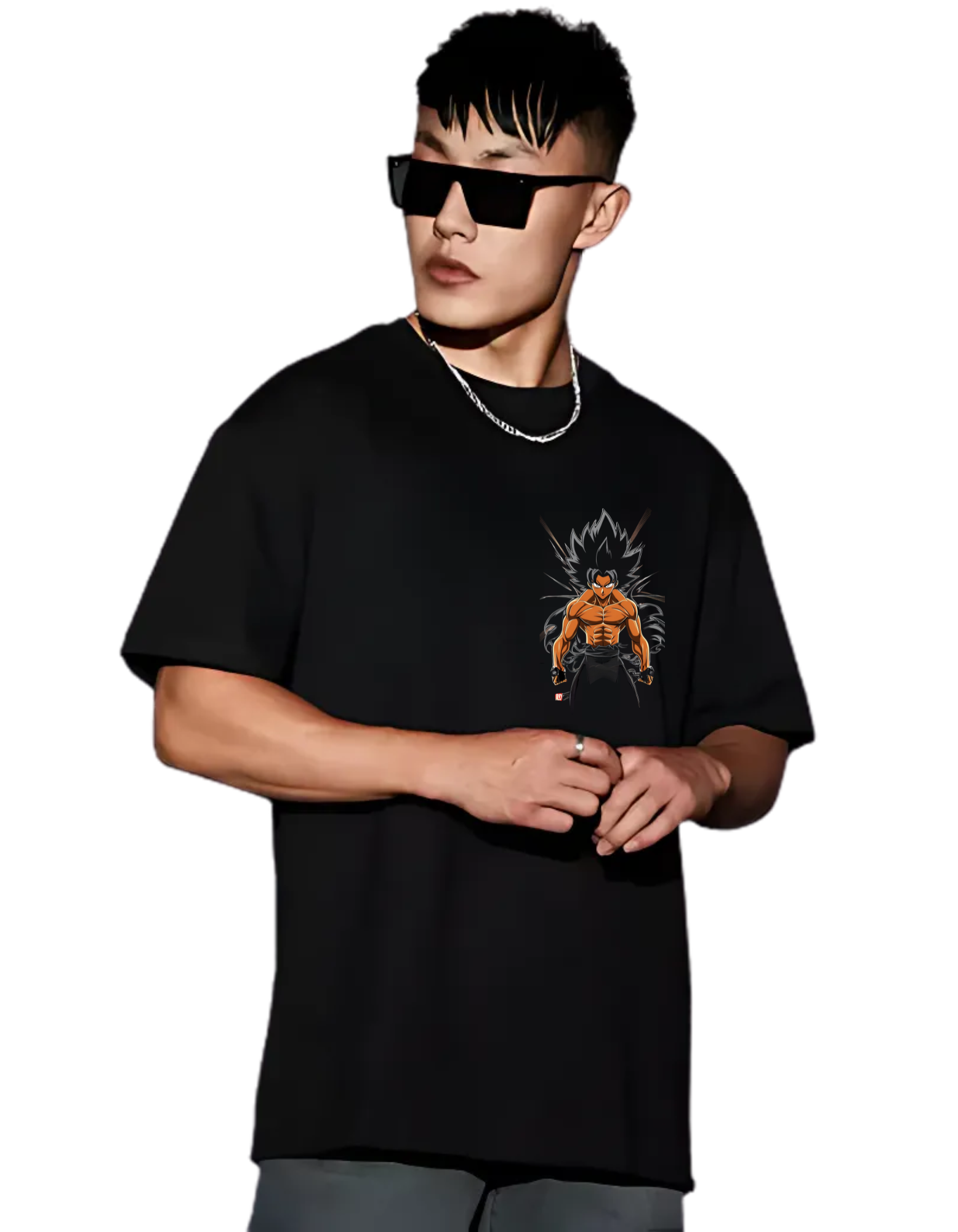 SEPAKU ANIME Themed Men's Oversized Tshirt | DIBBY