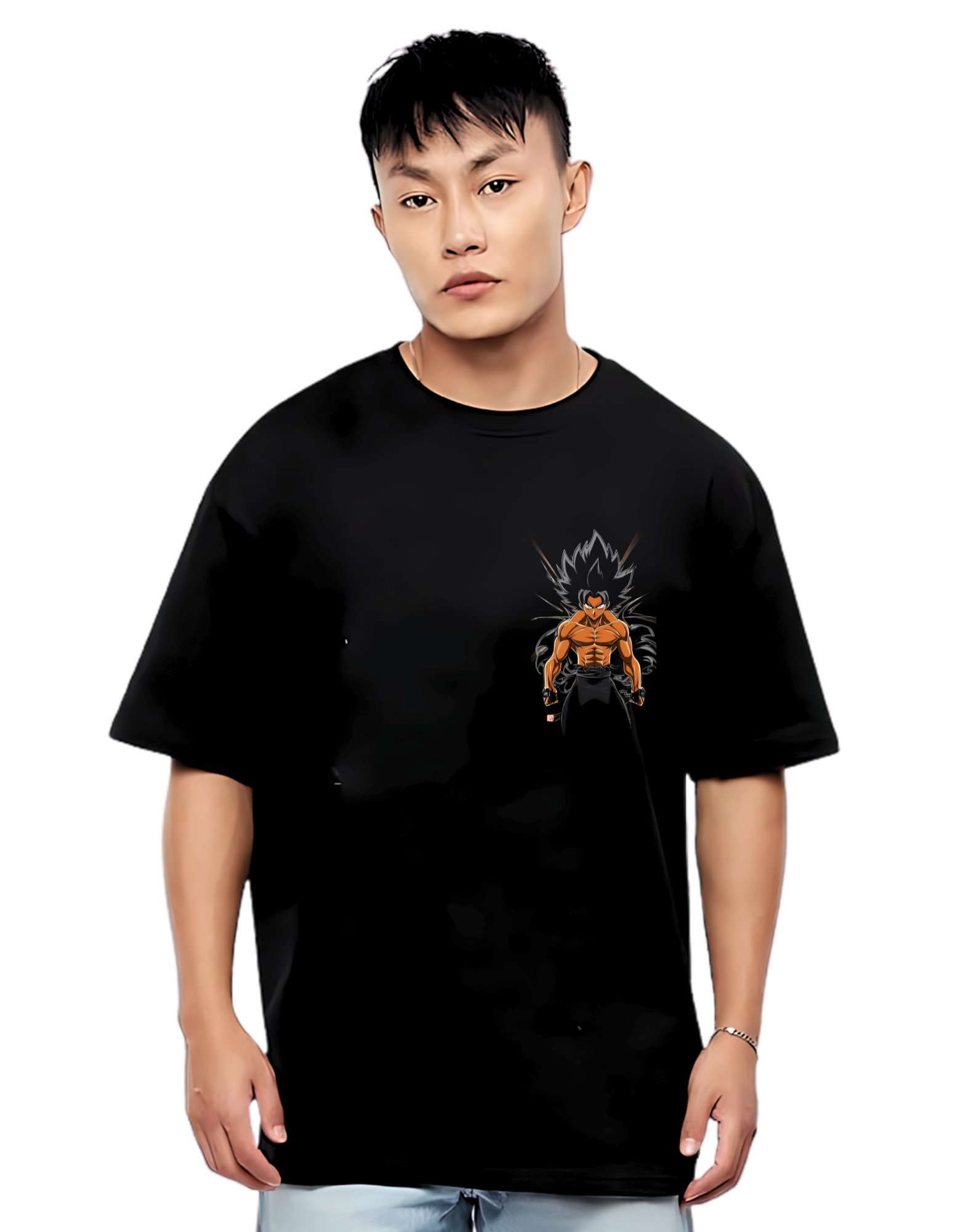 SEPAKU ANIME Themed Men's Oversized Tshirt | DIBBY